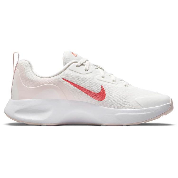 Nike Wearallday Удобные Модные Тканевые Прочные Дышащие Низкие Кроссовки Женские кроссовки Светло-розовый Белый CJ1677-105