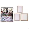 3Pieces Paper Making Screen Wood Papermaking Crafts