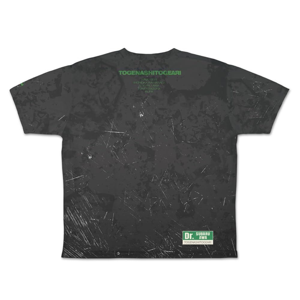 2D Cospa Girls Band Cry Оригинальная иллюстрация Ясувы Субару Полная графика Размер L [Официальная] Двусторонняя футболка A-Photo Ver.