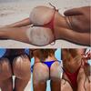 Breathable Bikini Bottom Beautiful All-match Lace Up Design Women Trunks
