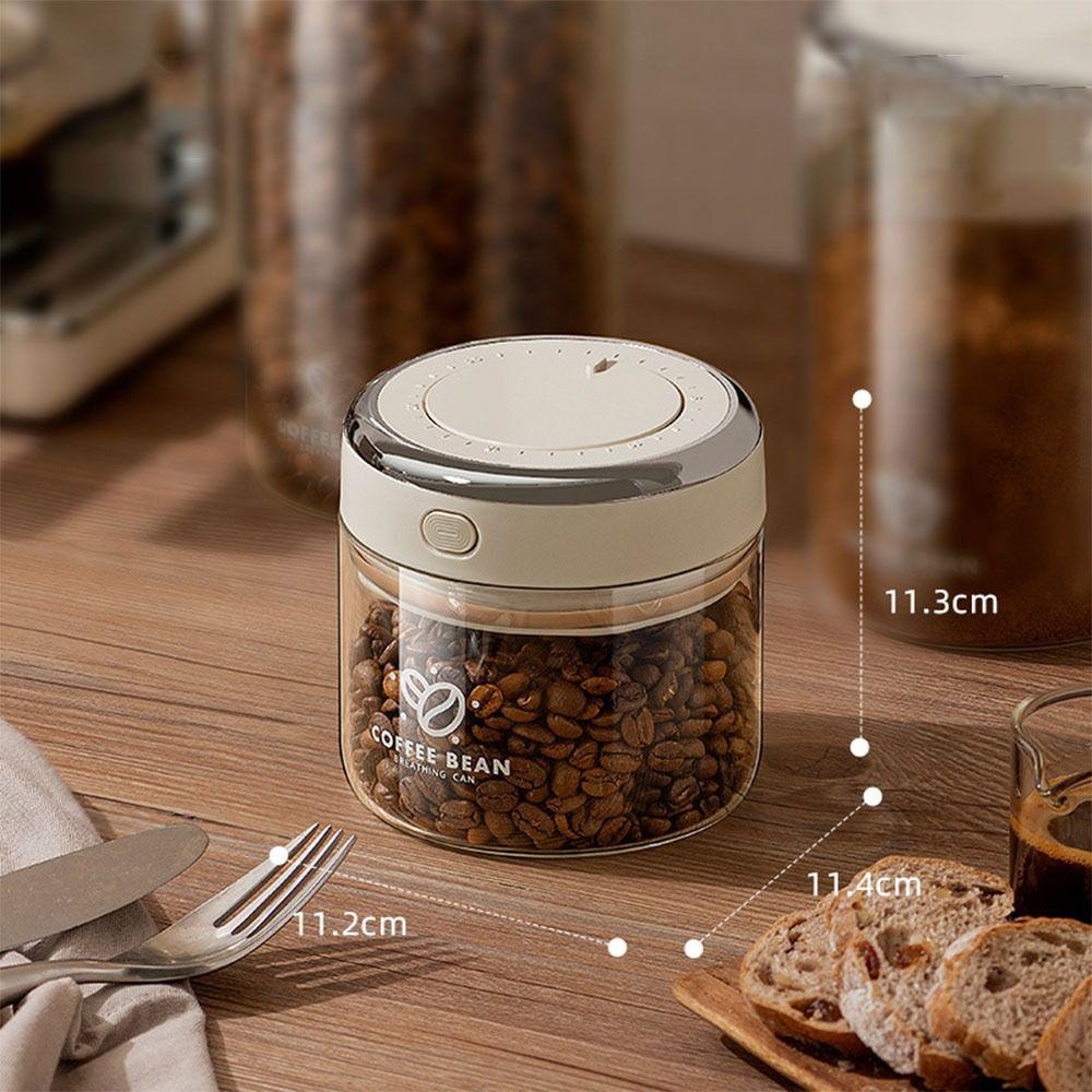 Большая емкость вакуумного резервуара для хранения кофе, контейнер для хранения кофейных зерен, герметичный резервуар для кофе