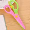 Photo Cut Handicraft DIY Tool Round Head Scissors Art Scissors Plastic Scissors Paper Cutting