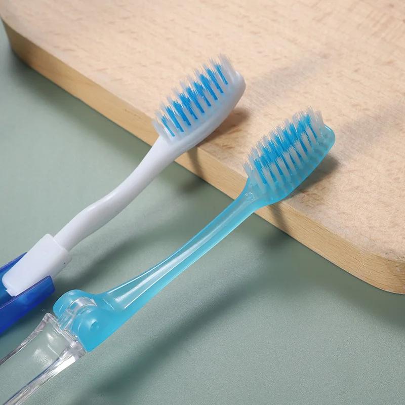 Гигиена полости рта, портативная одноразовая складная зубная щетка для путешествий, кемпинга, пешего туризма, зубная щетка, инструменты для чистки зубов