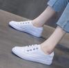 Fashion 2024 Women Genuine Leather Sneakers Large Size Little White Shoes Fashion Ladies Vulcanized Shoes Woman Summer Flats