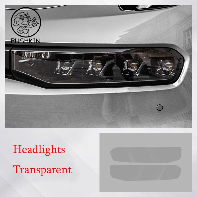 For Zeekr 001 Krypton 2024 2023 TPU Blackened Headlight Taillight Foglight Protective Film Car Modification Color Changing Film