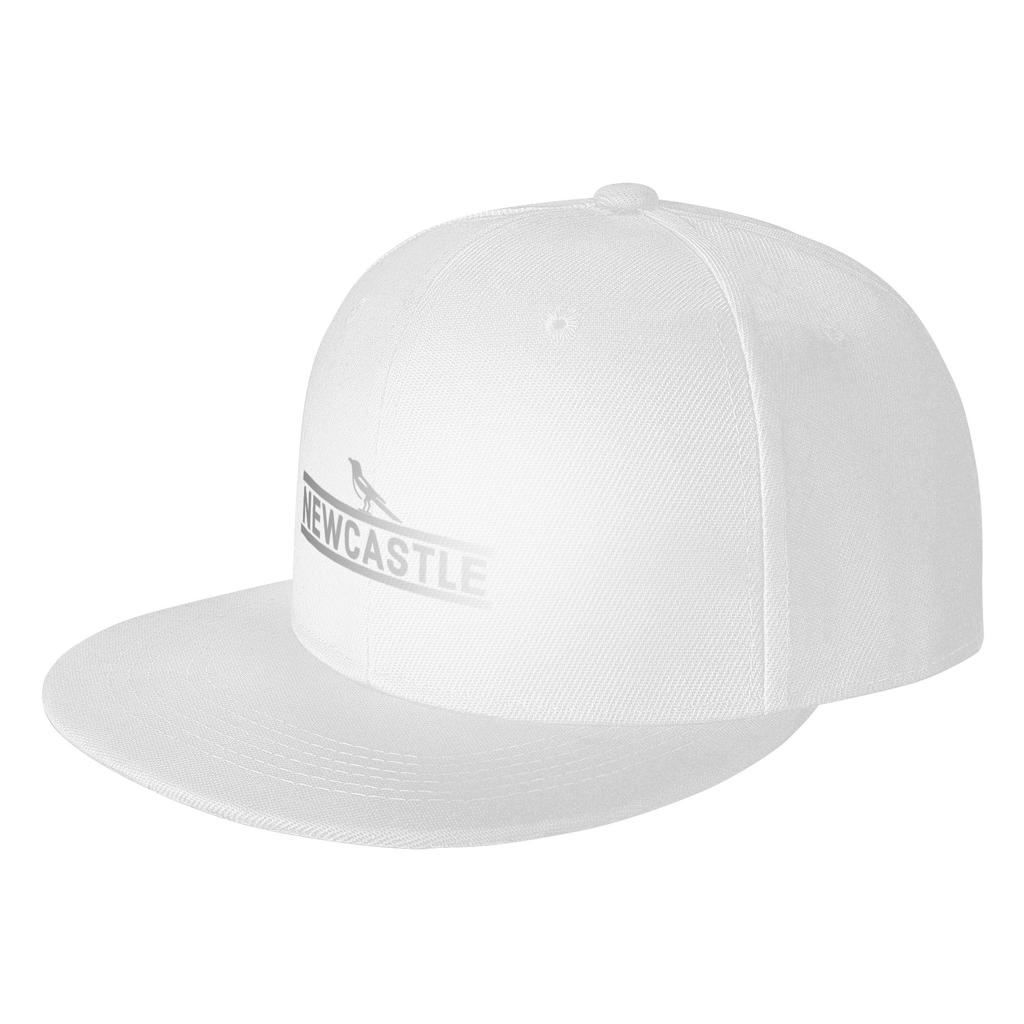 Fashion Newcastle Flat Brim Sun Hat Denim Trucker Hat Golf Cap