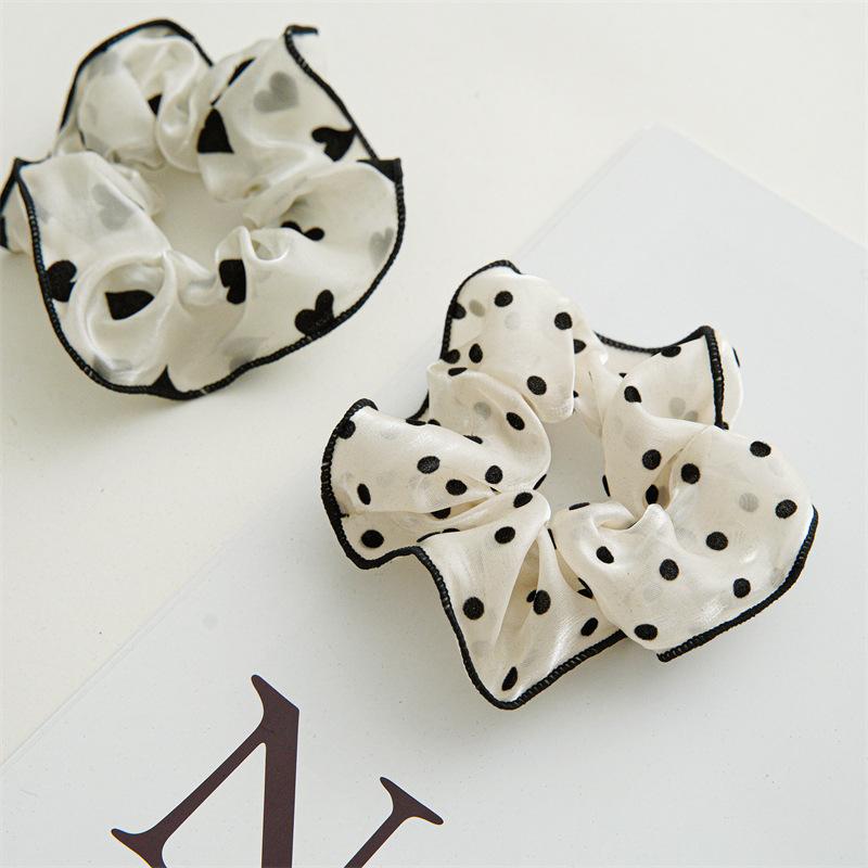 Корейские тканевые резинки для волос, женские однотонные веревки для волос, элегантный держатель для хвоста, резинка, эластичная лента для волос, аксессуары для волос, петля для волос