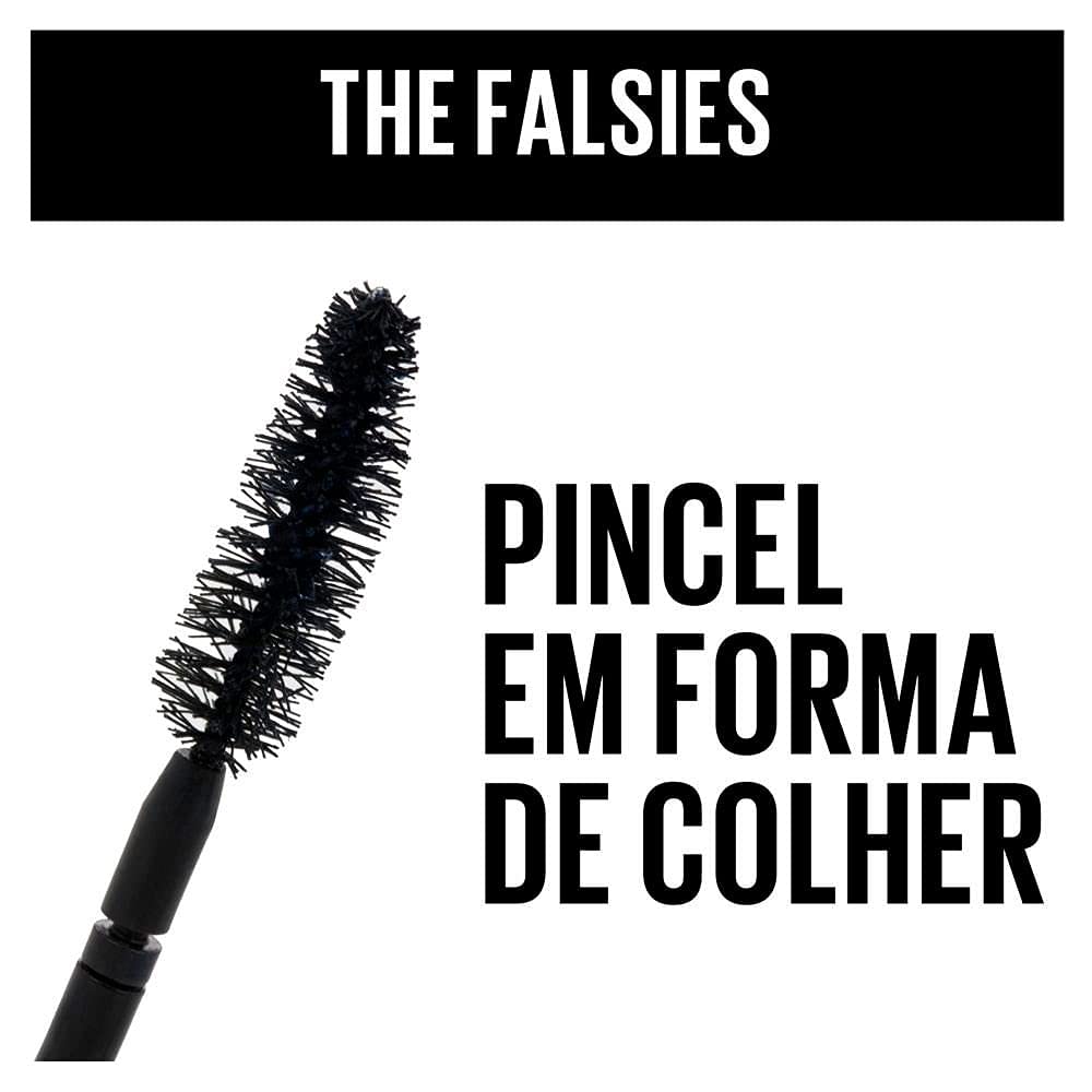Тушь для ресниц Maybelline New York The Falsies Washable Mascara Very Black, 0,25 жидких унций.