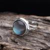 Labradorite Gemstone 925 Solid Sterling Silver Handmade Ring Jewelry, Statement Women Ring, Gift For Her.