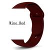 Sport Band For Apple Watch Series 1 2 3 4 5 SE 6 Wrist Strap Soft Silicone for 38mm 40mm 42mm 44mm
