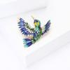 Stylish Alloy Bird Brooch with Vibrant Enamel Coating Rustproof Designs Lapel Accessory for Women Friend Gift Occasions
