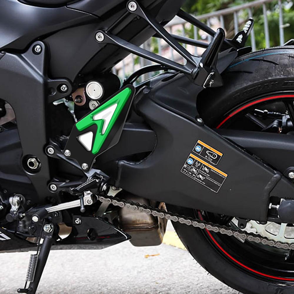 Motorcycle Footrest Heel Guard Cove Rearsets Foot Rest Peg Protector For ZX6R ZX 6R ZX-6R 636 2019-2025 2024 2023