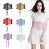 Wide Lace Corset Waist Belt PU Leather Waistband Strap  For Skirts Dress Top Clothes