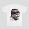 Top Allen Iverson American Heavyduty Cotton Graphic Printed Summer Shortsleeved Tshirt Unisex Style Both Of Unisex And Unisex
