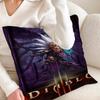 RPG Игра D-Diablo 4 Персонализированные изображение текст домашние декоративные подушки Бытовые подарки 45x45см