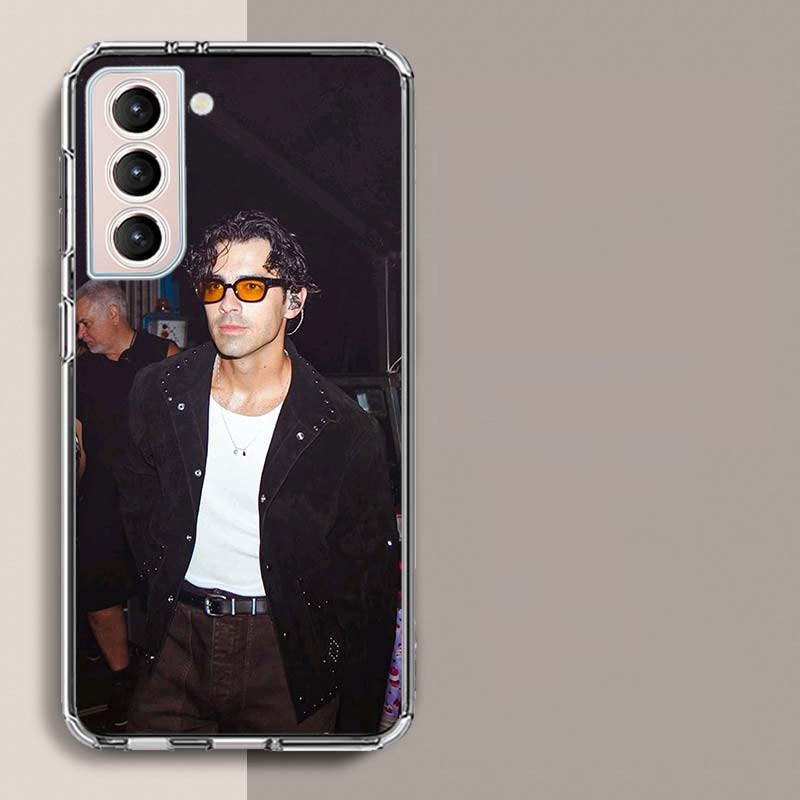 Чехол для телефона певца J-Joe Jonas для Samsung Galaxy S25 Edge S24 S23 FE S21 S20 S10 Plus S22 S26 Ultra Чехол Прозрачные Чехлы TPU Capa S