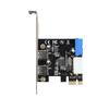 PCI-E Sata Adapter PCIE Card Controller Extender PCIe Converter Expansion Adapter PCI-E Riser Card PCI-E To USB 3.0 Card Expansion Card Game PCIE Card