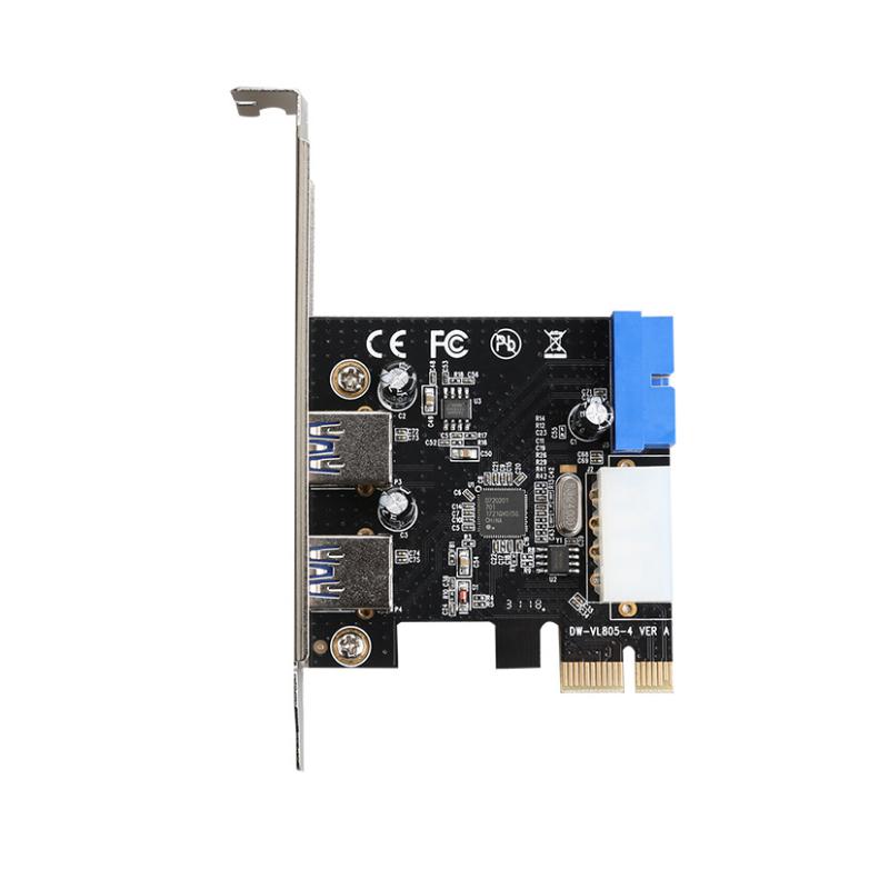 PCI-E Sata Adapter PCIE Card Controller Extender PCIe Converter Expansion Adapter PCI-E Riser Card PCI-E To USB 3.0 Card Expansion Card Game PCIE Card