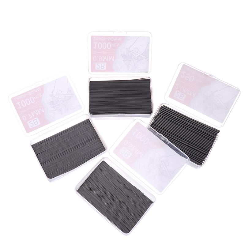 1000 шт. стержней для механического карандаша 0,5/0,7/0,9/1,3/2,0 мм Hb, устойчивых к поломке