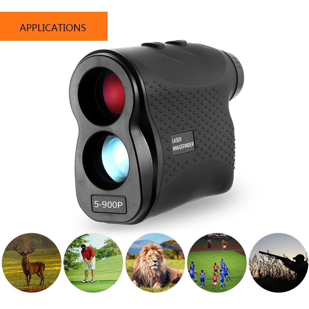 600M / 900M Golf Rangefinder Distance Meter Speed Tester Range Finder Digital Hunting Measurement Monocular Telescope