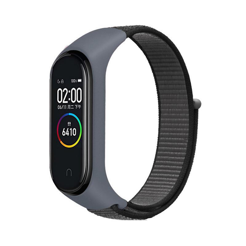 Нейлоновая петля для Xiaomi Mi Band 9 8 7 4 3 5 6 умных часов браслет спортивный Correa дышащий сменный браслет на Miband 6 8 ремешок