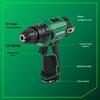HiKOKI 12V Cordless Lithium-Ion Drill/Driver Series CN plug (adapter included)