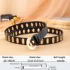 Fashion Women Belt Gold Buckle Belts for Women Waist Belts High Quality Waistband Luxury Ladies Brand for Pants Dresses DT004