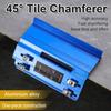 Устройство для снятия фаски с керамической плитки на 45 градусов, ручной резак для плитки и керамики, настольный станок для резки камня, направляющий инструмент с колесом 0-0,2 дюйма