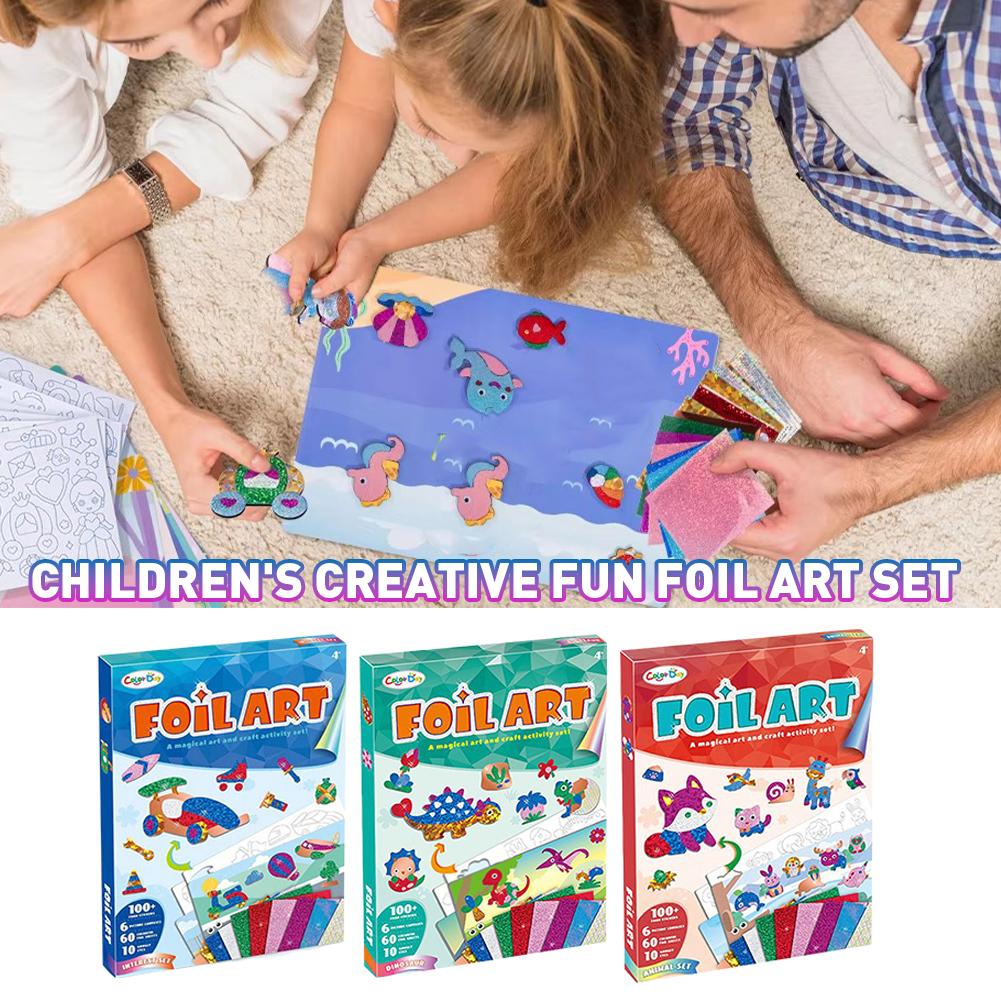 Набор наклеек ручной работы Сцена Креативные детские наклейки Игрушки Развивающая игрушка-пазл для раннего развития ребенка Книга с наклейками для тренировки внимания