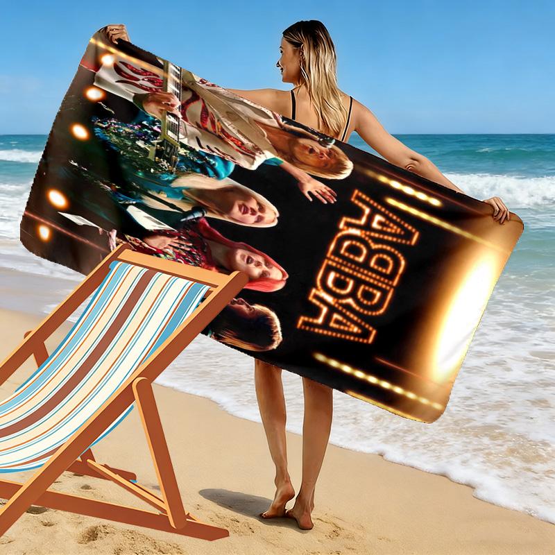Rock Legends Unite beach towel Portable for travel beach seaside swim Absorbent bath towel Fashion beach Comfort printing