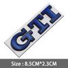 OPQ1 2026 Hot VOLKSWAGEN 3D Metal GTI Grill Emblem Badge Rear Trunk Decal Car Sticker for Volkswagen VW Golf 5 6 7 8 MK2 MK3 MK4 Mk5