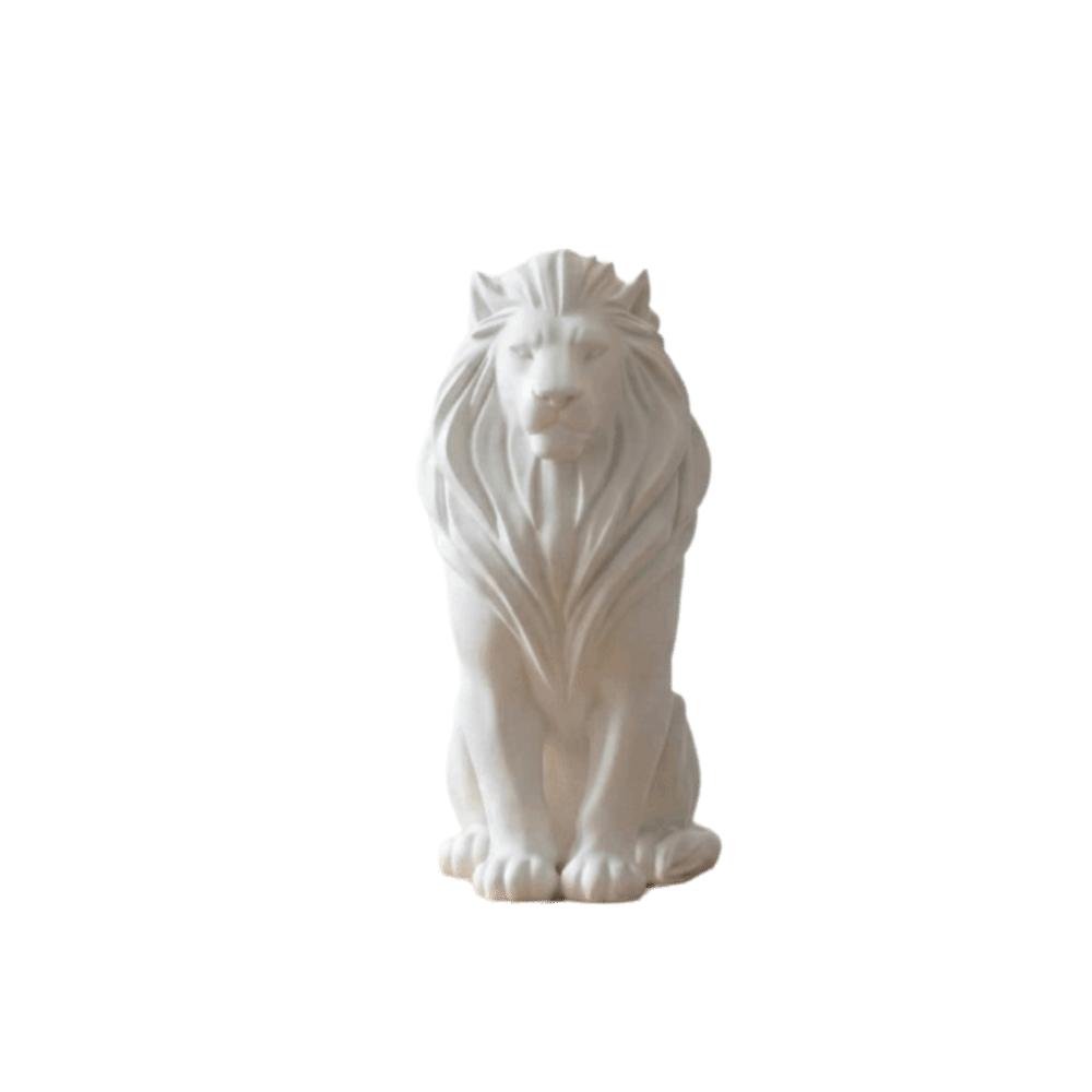 10cm Lion Figurine Crafts Lion Statue Sculpture Desktop Ornaments Office