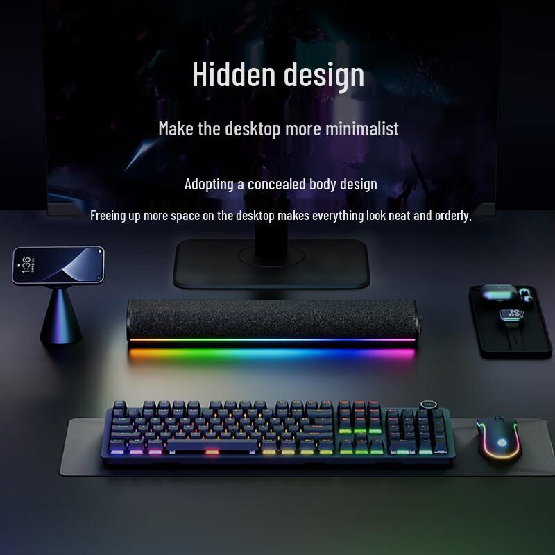HP RGB Bluetooth Настольная колонка S1X (Китайская версия)