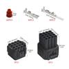 WMYCONGCONG 16 Pin Waterproof Connector for Wiring 5 Kits Male & Female Waterproof Electrical