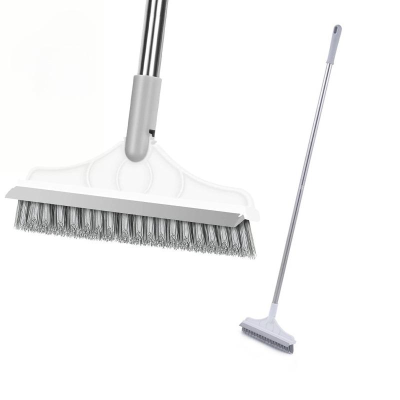 Бытовая щетка для чистки Скраб для пола Инструменты для чистки ванной комнаты Скребок Щетка для унитаза Вращающаяся щетка с длинной ручкой Инструменты для мытья стен в унитазе Инструменты для чистки плитки
