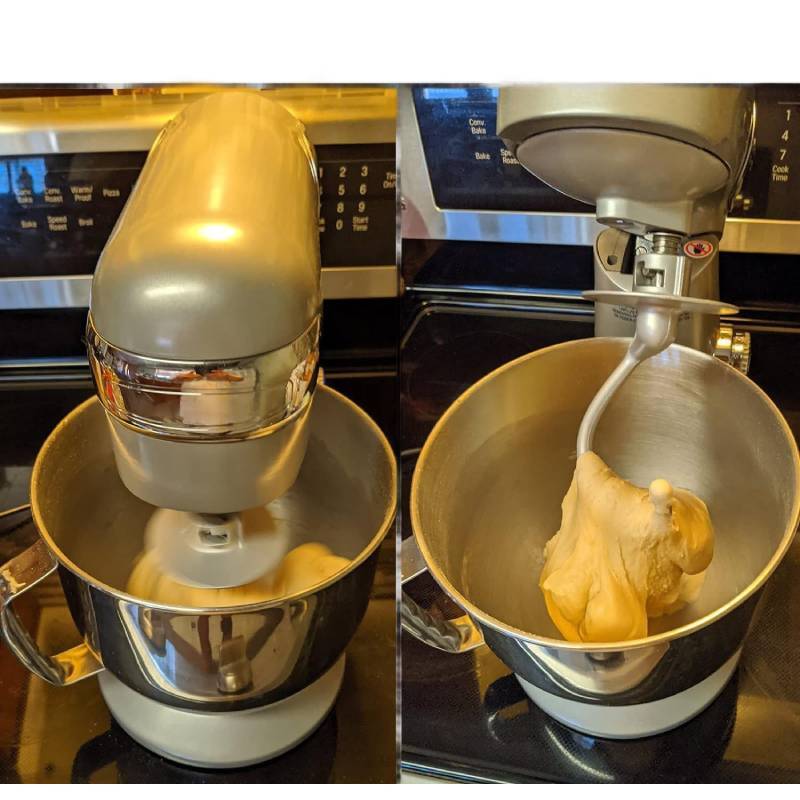 Крюк для теста Kitchenaid с алюминиевым покрытием для моделей K45dh, KSM90, K45