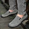 Модная мужская повседневная обувь Кроссовки Модные замшевые лоферы Удобная плоская обувь для вождения Zapatos De Hombre Большой размер Мужская обувь для улицы