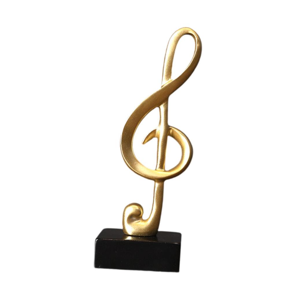 Music Note Sculpture Simple Table Centerpiece for Entrance Cabinet Bookshelf