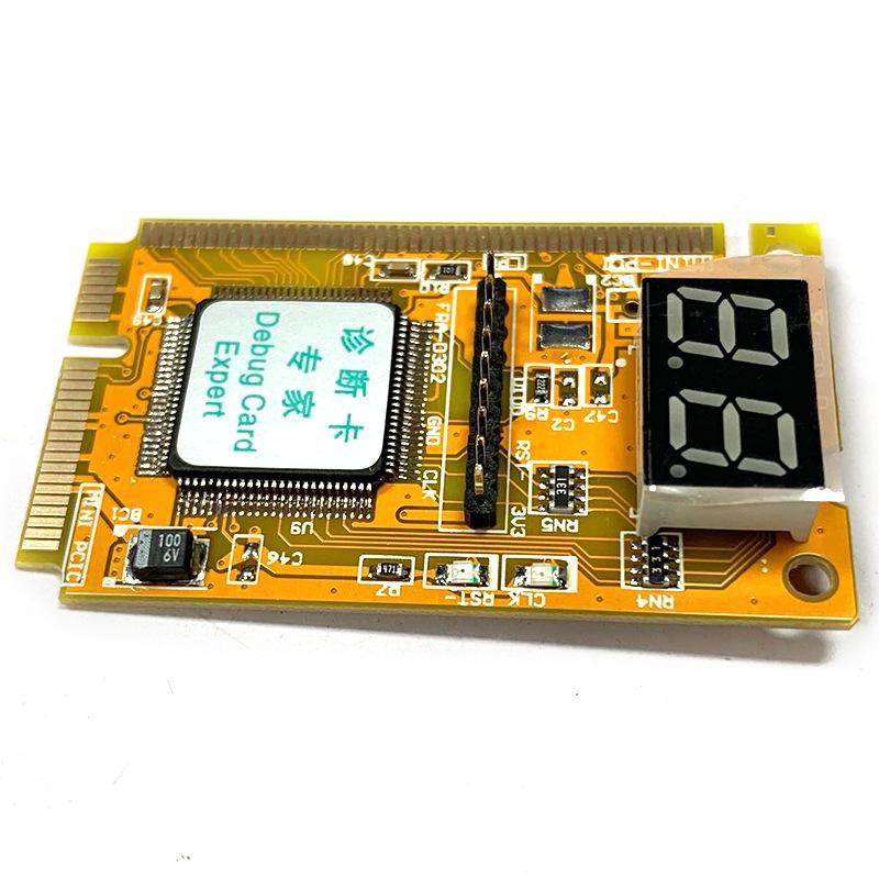 Mini PCI PCI-E Debug Card Expert Fault Diagnostic 2-Digit Notebook Laptop Computer Motherboard Tester PCI Express Analysis Card