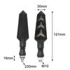 2023 2 шт мотоциклетные светодиодные указатели поворота последовательные желтые ударопрочные светодиодные индикаторы с низким энергопотреблением
