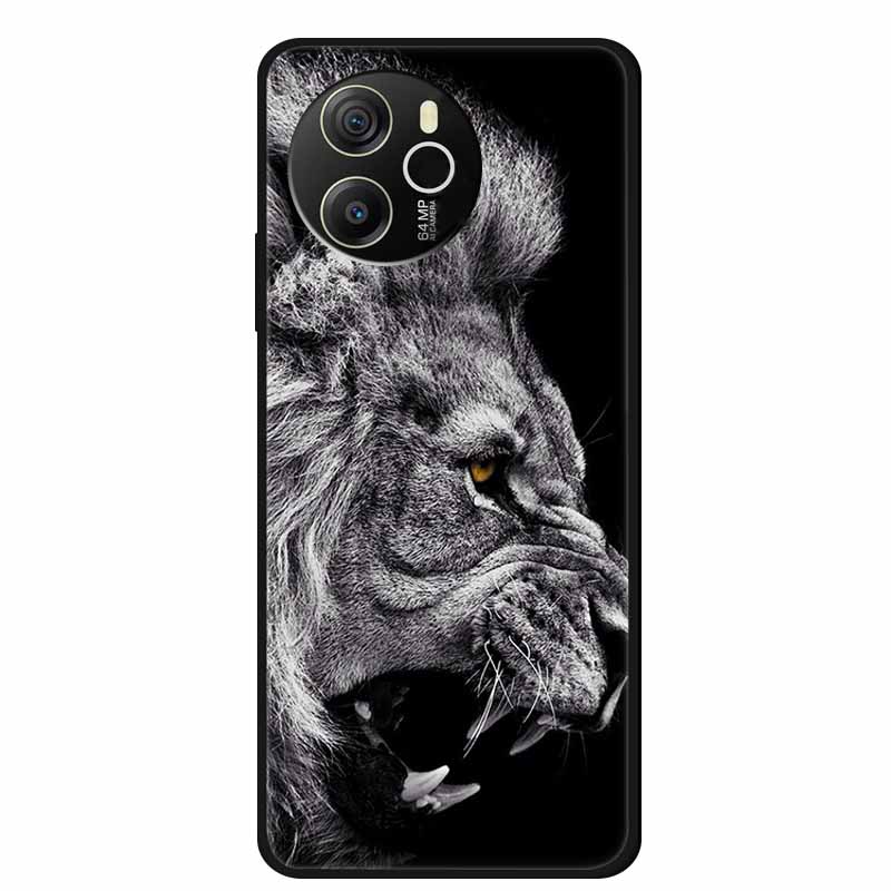 For Blackview Shark 8 Case Shark8 Black Silicone Soft Back Cover Case For Blackview Shark 8 Phone Case Cover 6.78" Coque Funda