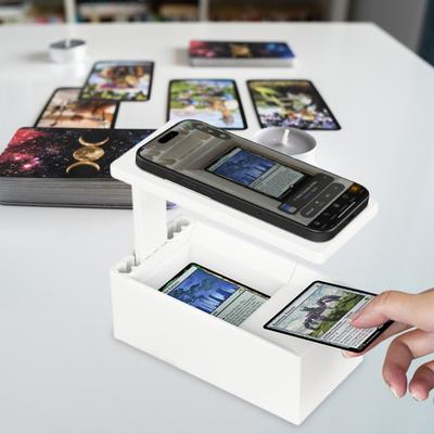 Подставка для сканирования карточек стандартного размера, держатель для телефона, сканер игровых карт Manabox, универсальная подставка для карточек Manabox Scan и проверки цен