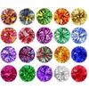 Multicolors Kids Game Pom Poms 25cm Cheering Ball  Dance Party Concert Decorator