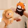 Zoo Red Panda Doll Clap Bracelet Plush Toy Raccoon Wrist Clap Ruler Circle Doll Children's Gift