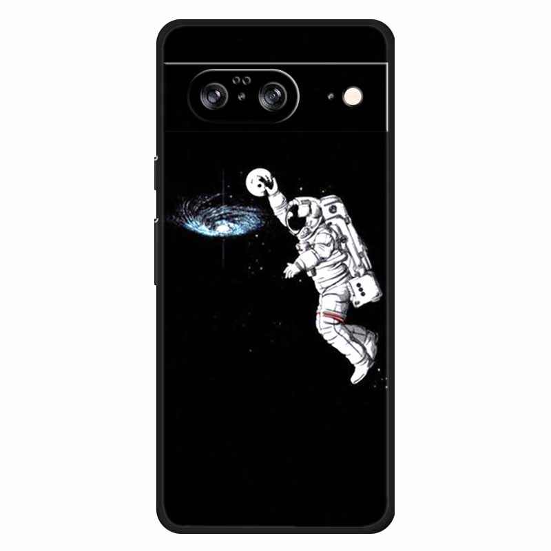 Для Google Pixel 8 / 8pro Чехол Мягкий Силикон Лев Сова Роскошные Задние Крышки Для Google Pixel 8 Pro Чехлы Pixel8 Мультяшные Корпуса