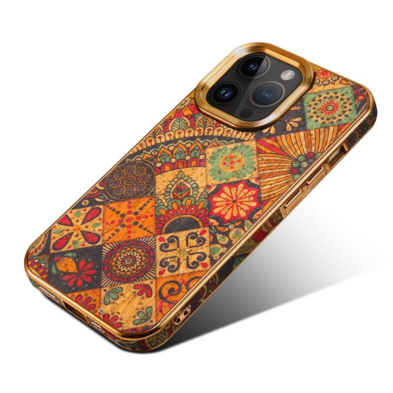 EUCAGR Роскошный кожаный чехол для телефона для iPhone 15 14 13 12 Pro Max 15Plus 14Plus задняя крышка Защитный чехол-оболочка для телефона