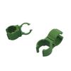 Plastic Fastener Greenhouse Bracket Pole Fixed Clamp 360 Degree Rotaring Garden Plant Grafting Stakes Connector Clip 10 Pcs