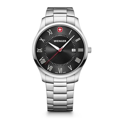 Часы WENGER CITY CLASSIC, 01.1441.140, кварцевый механизм [Официальный продукт для внутреннего рынка]