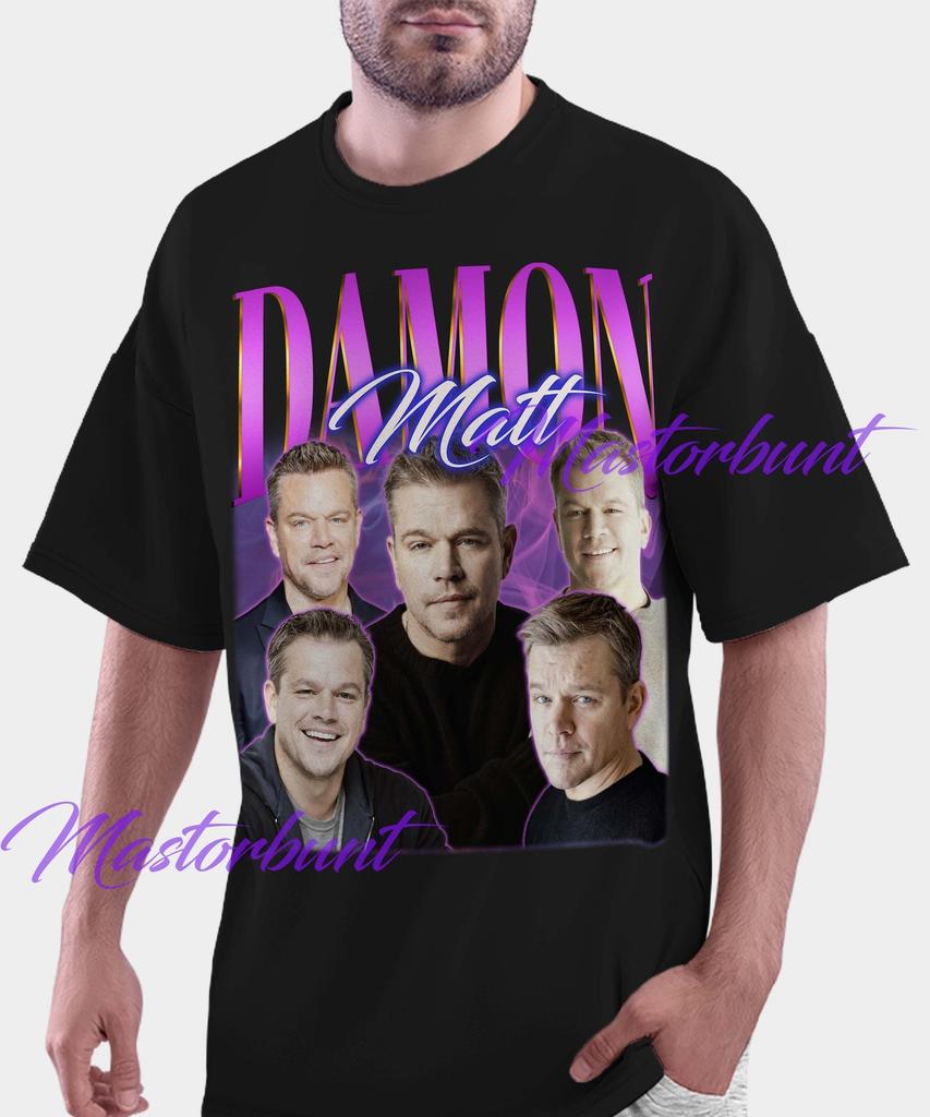 Comfort Colors Shirt, Matt Damon Shirt, Matt Damon Vintage Shirt, Matt Damon Retro Shirt, Matt Damon Fan Shirt