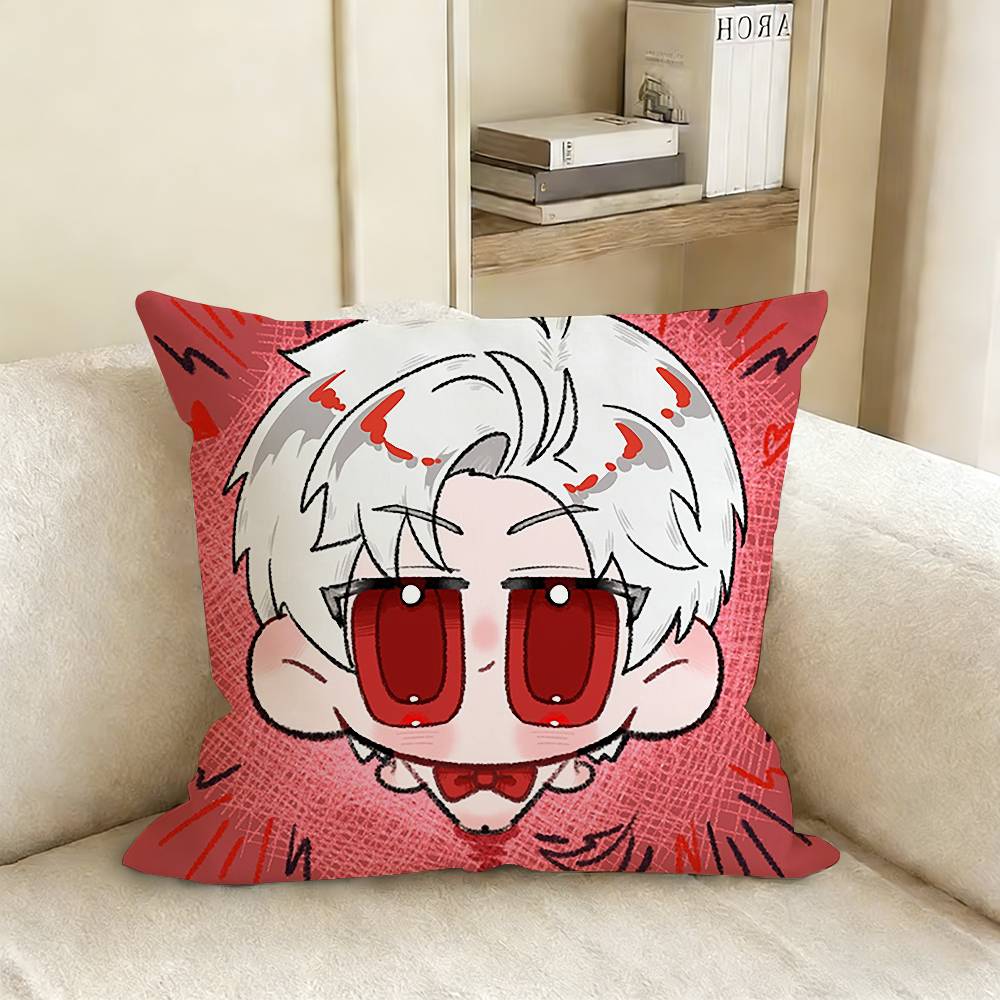 LLove and DDeepspace Q Version Xavier Zaynie Sylus Rafayel Various Sizes Square Pillow Case For Car Home Bedchamber Decor